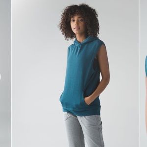 LULULEMON Lululemon Blissed Out Sleeveless Hoodie
Heathered Alberta Lake